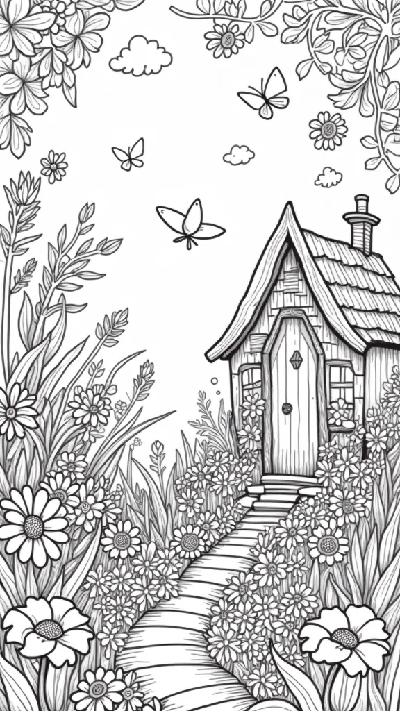 adult coloring page free printable